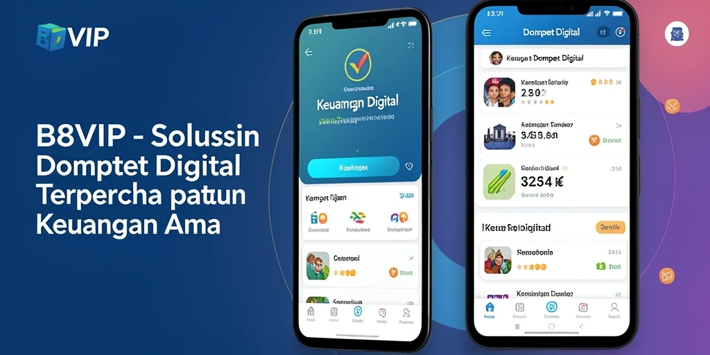 Antarmuka B8VIP yang modern dan mudah digunakan.