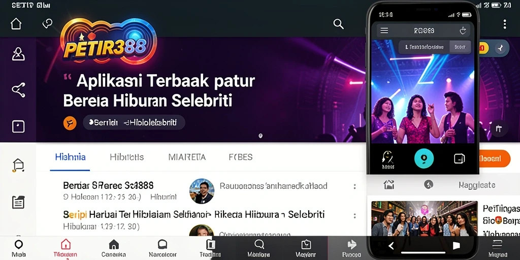 Tampilan antarmuka PETIR388 yang menarik dan mudah digunakan.