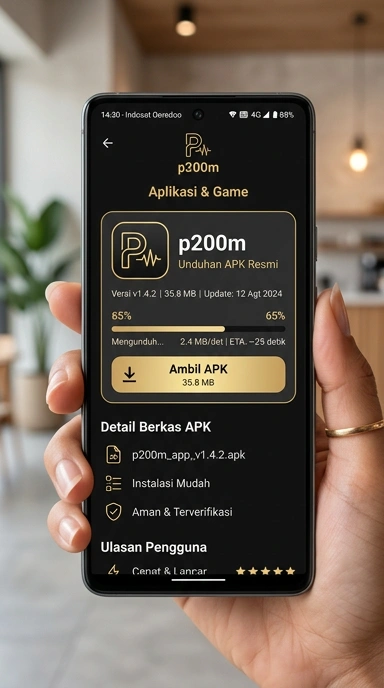 Panduan Unduh dan Instal APK p200m untuk Android