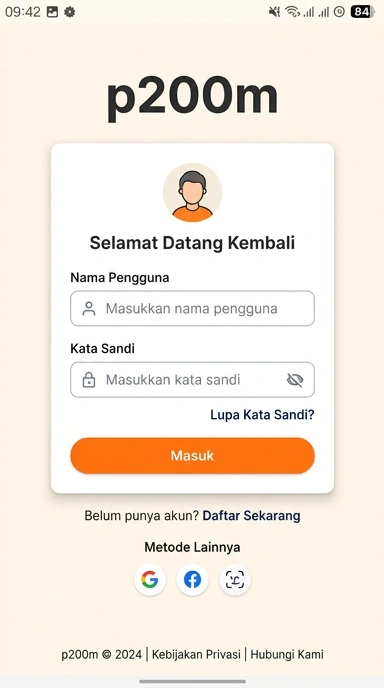 Panduan Masuk Akun p200m untuk Pengguna Android